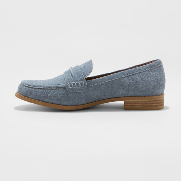 Aanmae Suede Closed Back Loafers Universal Thread - Picture 2 of 5